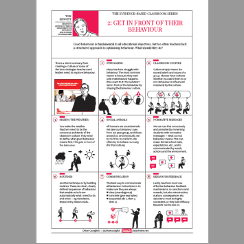 Tom Bennett behaviour poster