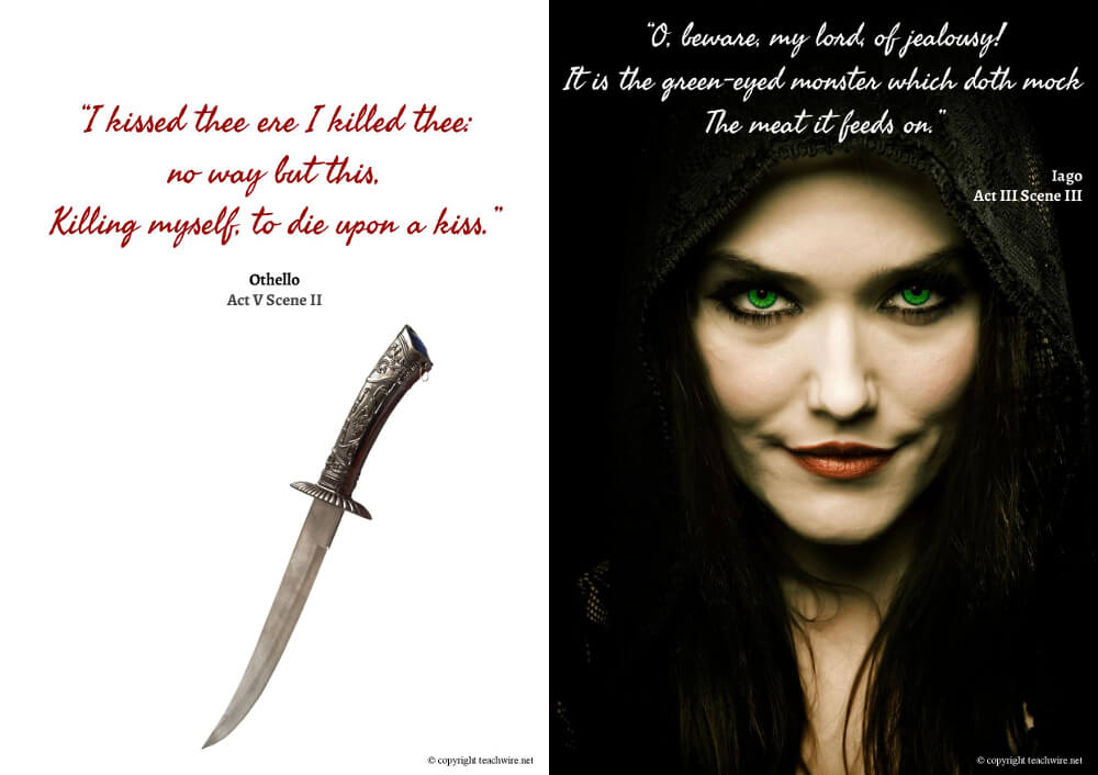 Othello 8 quotes from Emilia to help students understand William