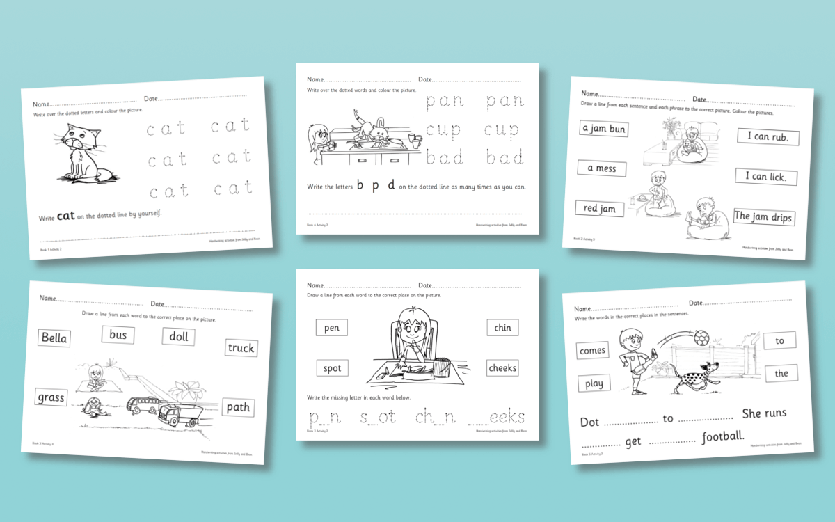 Reception worksheet pack