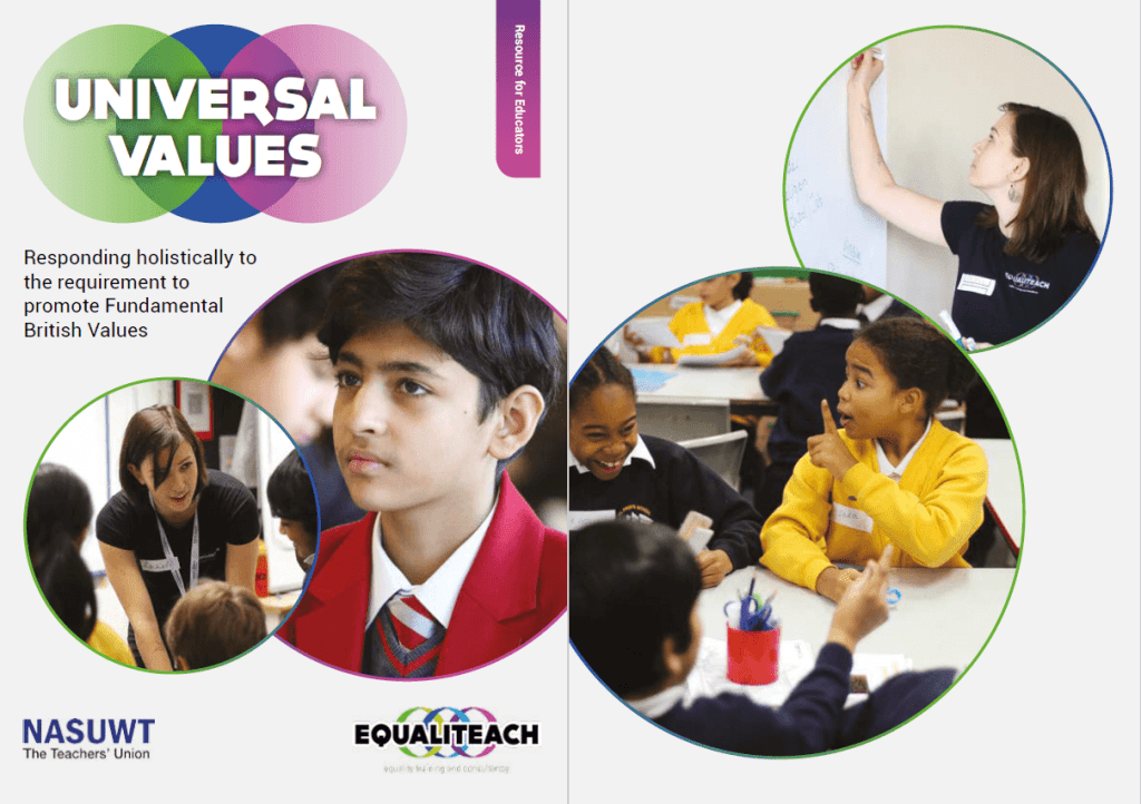 Universal Values Responding Holistically to the Requirement to Promote Fundamental British