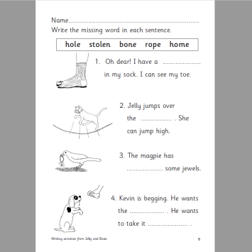 o e words worksheet