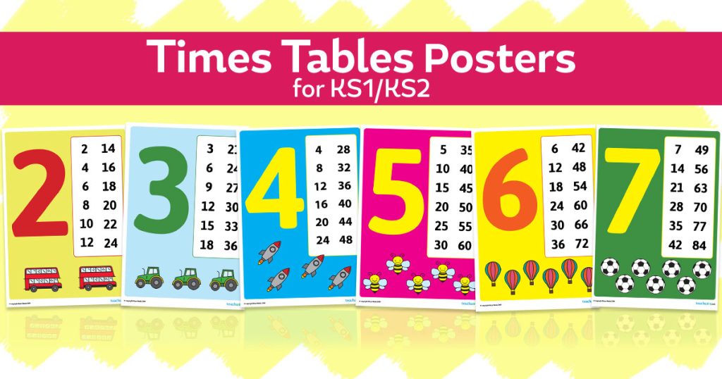 times table activities ks2