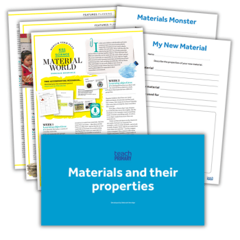 Materials KS1 resources