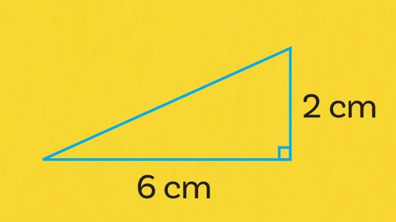 Triangle, representing Pythagoras’ theorem questions
