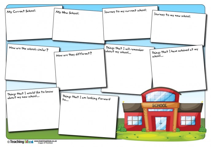 End of year activities worksheet