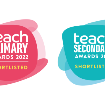 Teach Primary Awards and Teach Secondary Awards shortlist logos