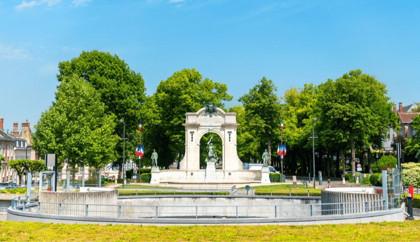 War memorial in France