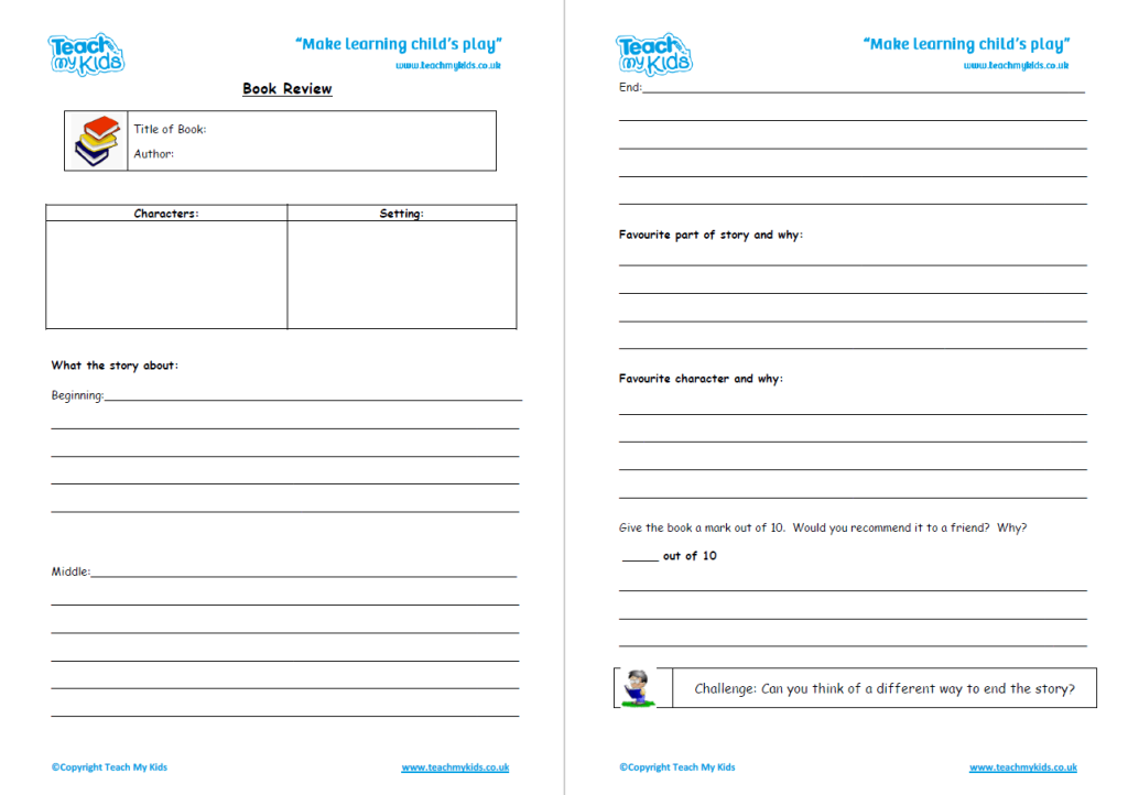 Book Review Template 7 Of The Best Resources For KS1 And KS2 English book-review-template-7-of-the-best-resources-for-ks1-and-ks2-english
