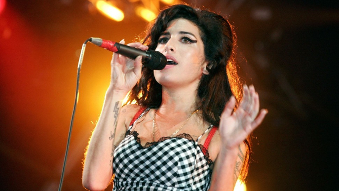 Amy Winehouse, representing World Mental Health Day activities