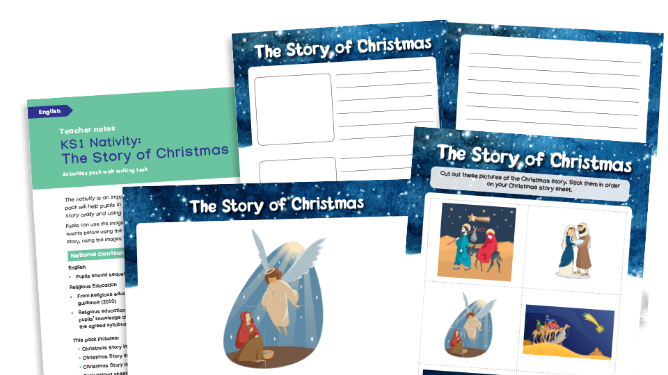 KS1 nativity resource pack