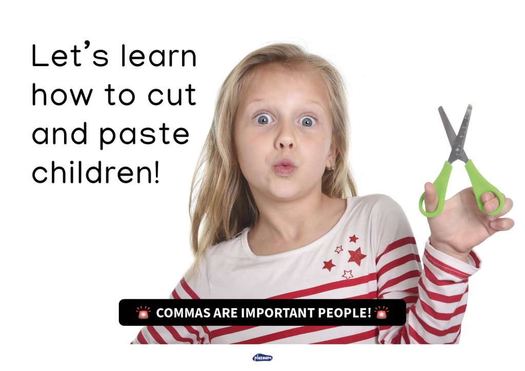 meme - let's learn how to cut and paste children