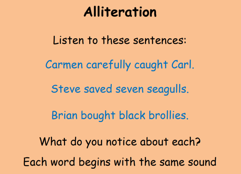 Alliteration 11 amazing activities and ideas for KS1 and KS2 English Teachwire