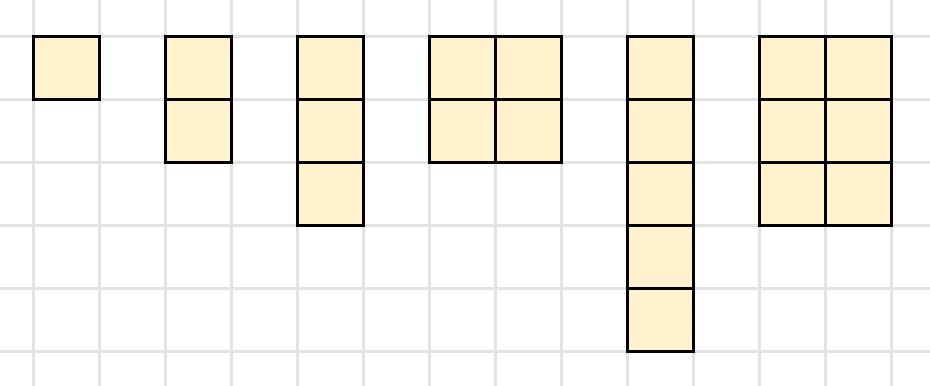 'Square, rectangle or stick' square numbers teaching resource