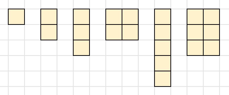 'Square, rectangle or stick' square numbers teaching resource