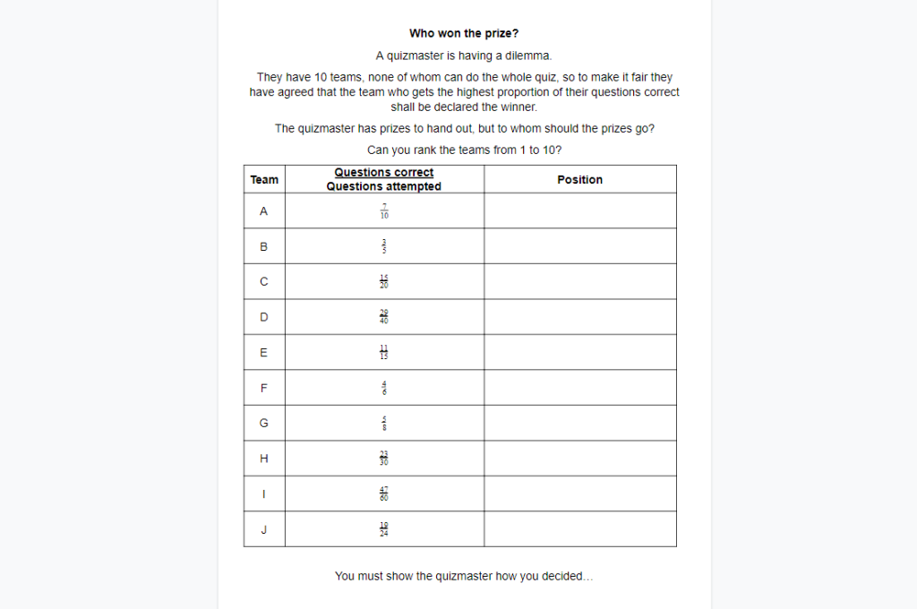 ks3 fractions worksheet