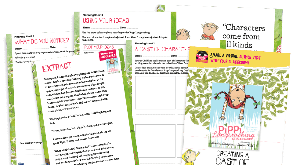 Children's authors – Lauren Child resources