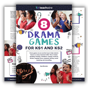 Drama games for kids booklet