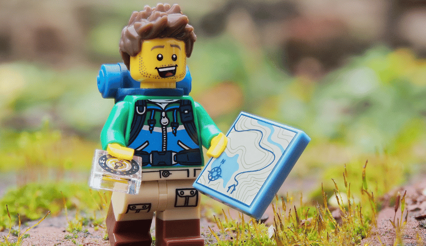 Lego figure representing STEM education