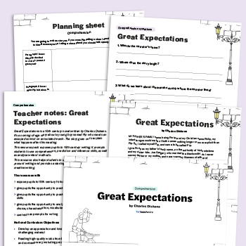 Year 8 English worksheets