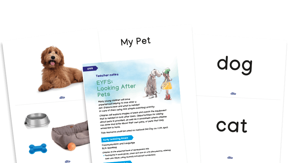 Looking after pets resource for National Pet Month