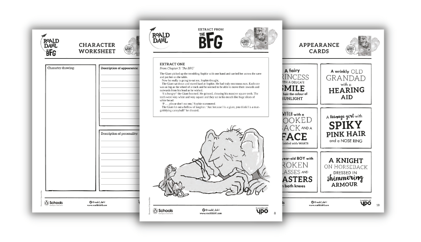 BFG friendship activities