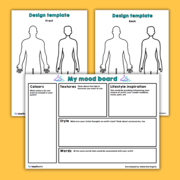 KS2 art curriculum fashion design plan