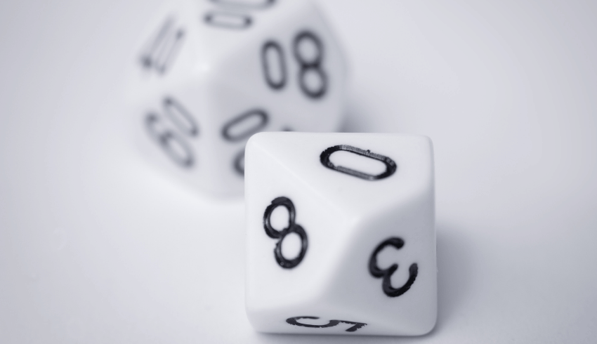 Ten-sided dice for maths games KS2