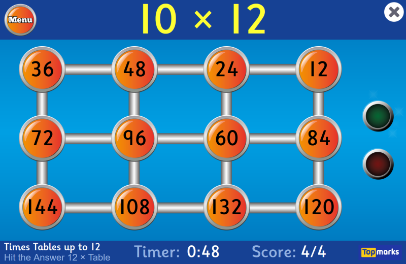 Mathsframe - Most popular free maths games