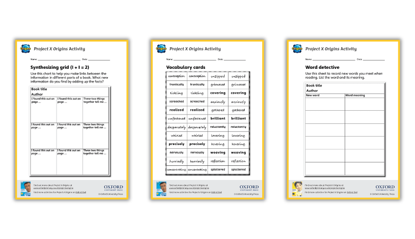 Reading comprehension worksheets