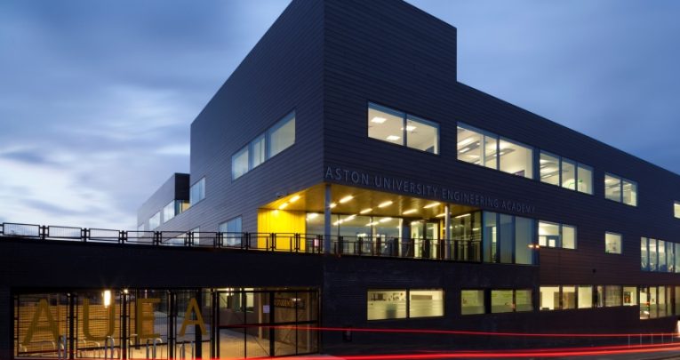 Photo showing exterior shot of Aston University Engineering Academy, representing a lesson observation