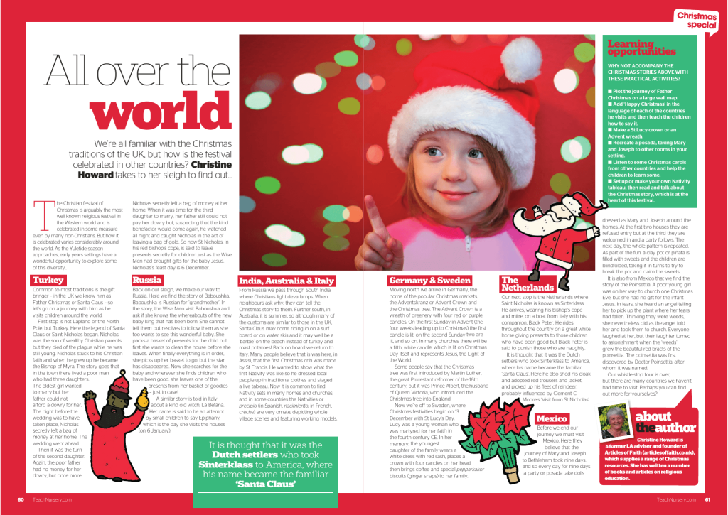 Christmas around the world activities PDF