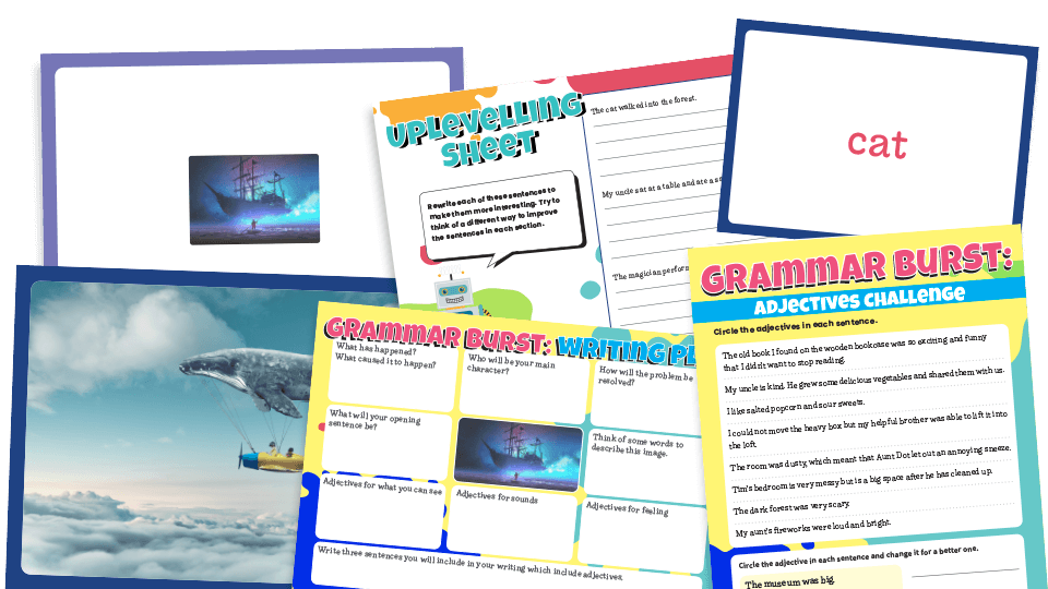 Adjectives KS1 teaching pack