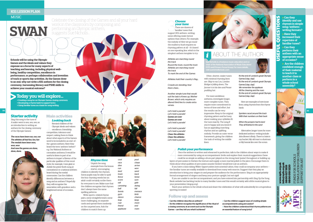Paris Olympics 2024 lesson plan