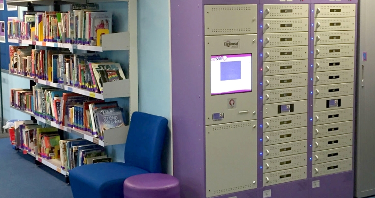 LapSafe smart lockers
