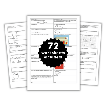 Year 9 maths worksheets