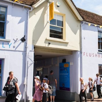 The exterior of the Roald Dahl Museum