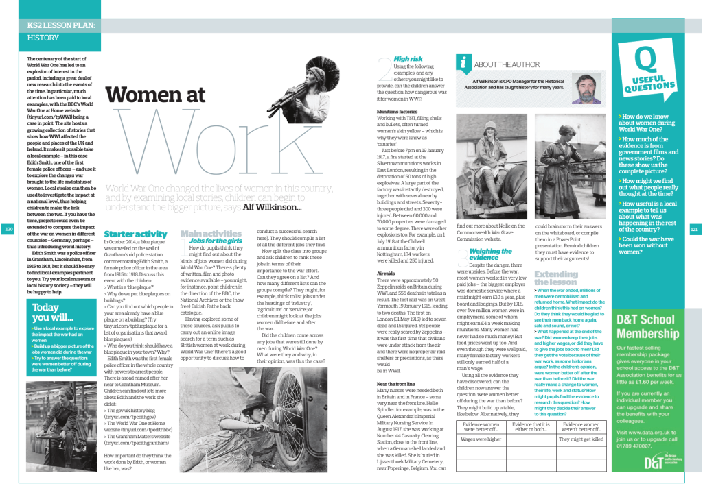 International Women's Day ideas - KS2 history lesson plan