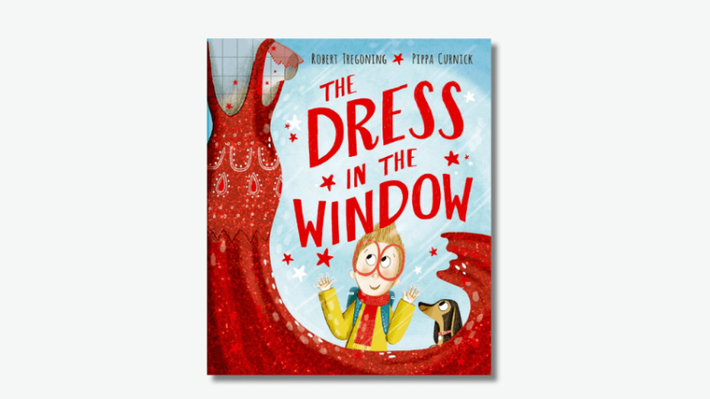 Cover of The Dress in the Wiindow, a book about overcoming gender stereotypes