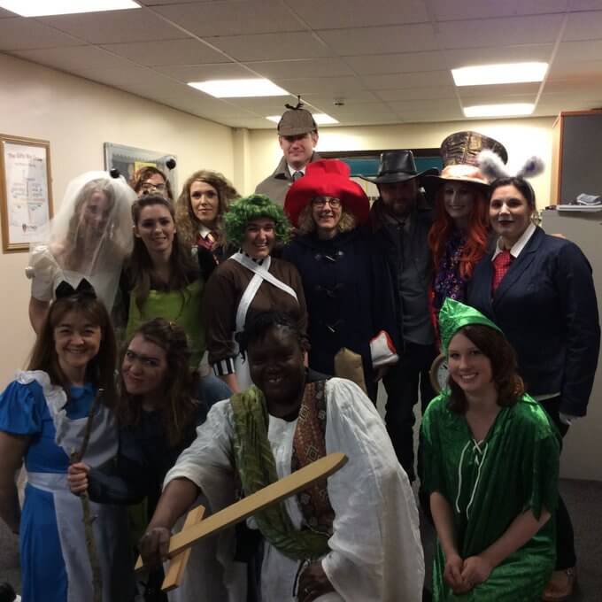 Assorted World Book Day costume ideas
