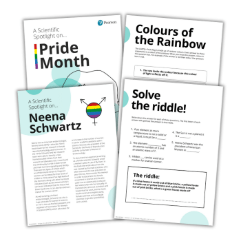 Famous LGBT scientists activity pack