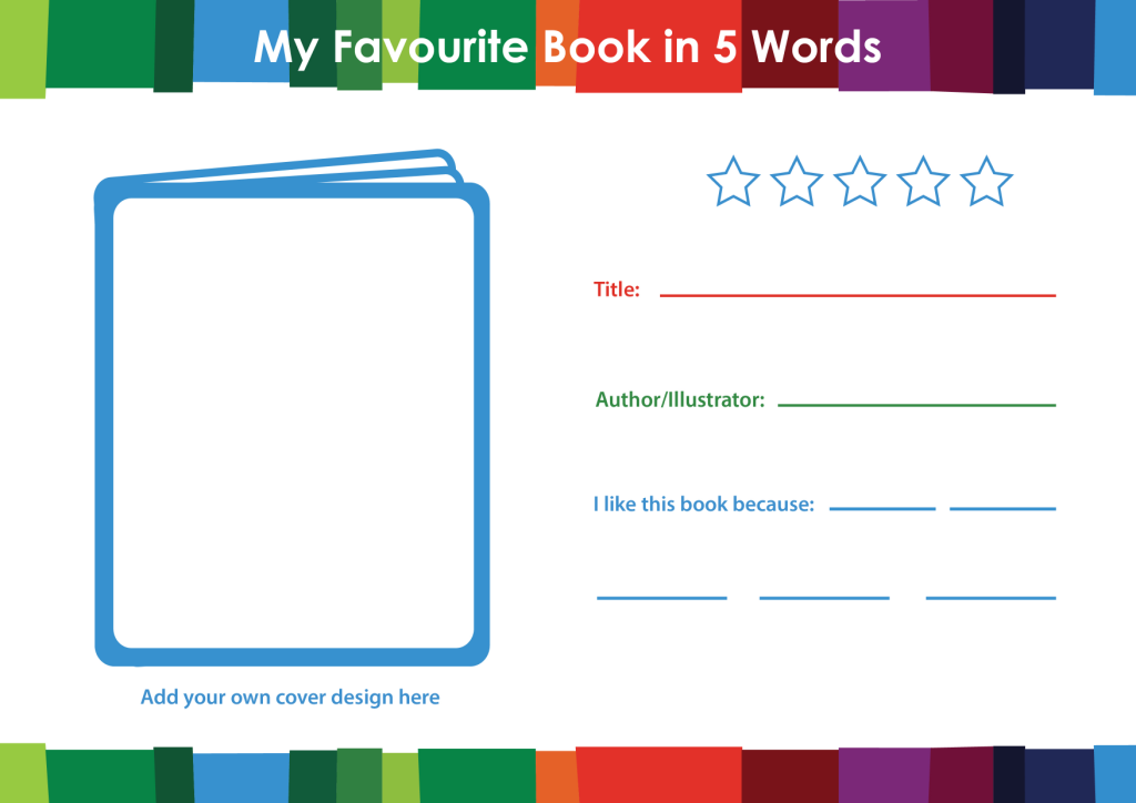 book review template worksheet