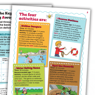 Water safety resources for Child Safety Week