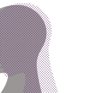 Profile view of human head shown in silhouette, representing Gen Z mental health