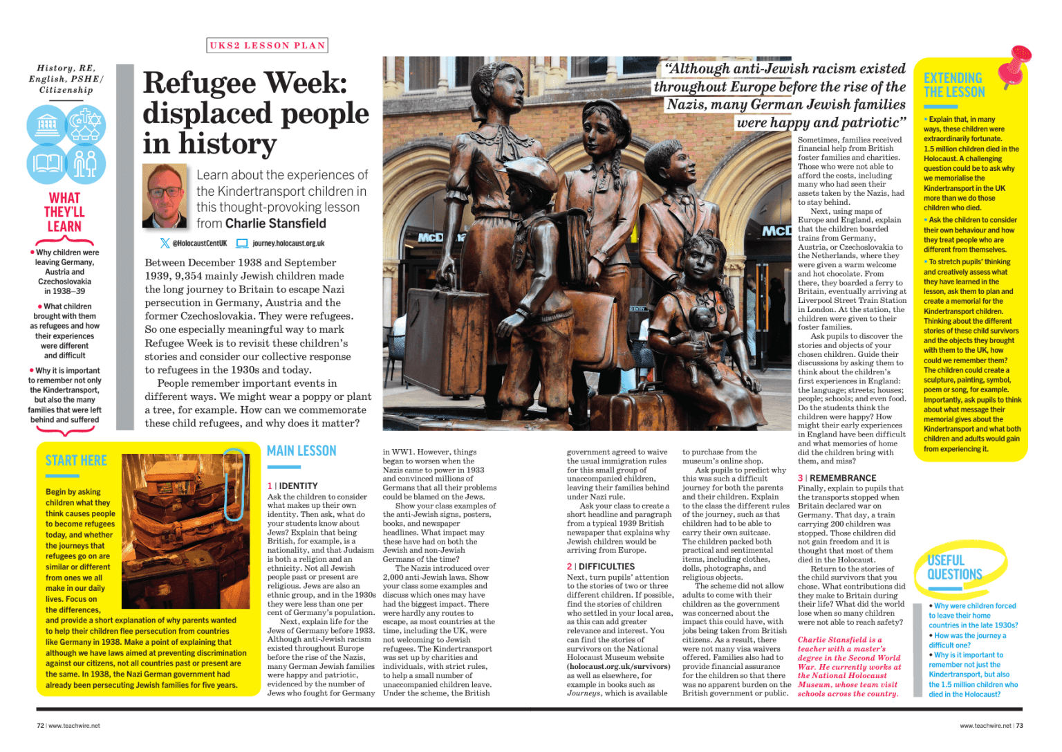 WW2 KS2 Best World War II lesson plans, ideas and trips Teachwire