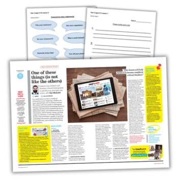 Critical thinking lesson plans