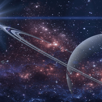 Image of space, representing the idea of being a physics teacher