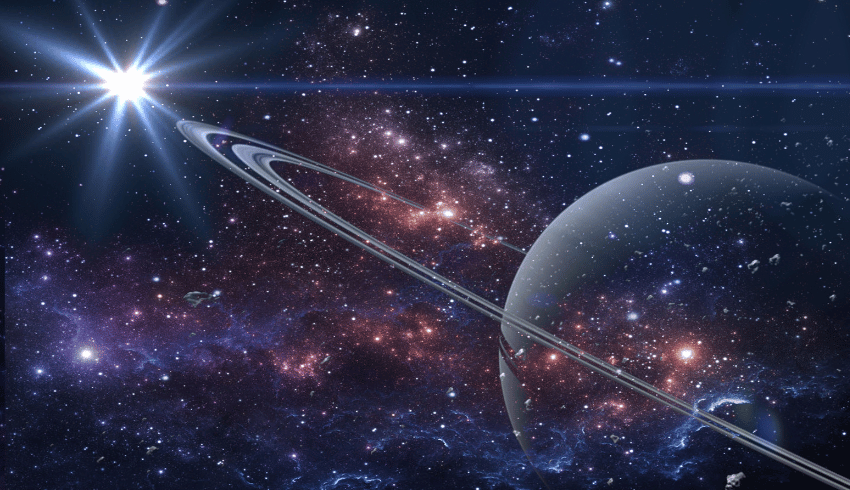 Image of space, representing the idea of being a physics teacher
