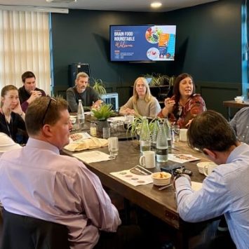 Attendees at Creed Foodservice's Brain Food roundtable event
