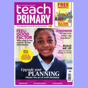 The front cover of Teach Primary issue 19.1