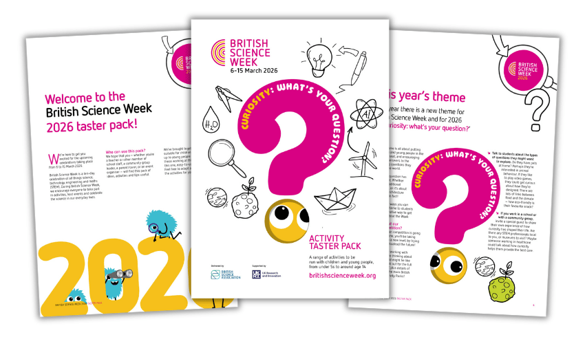 British Science Week packs
